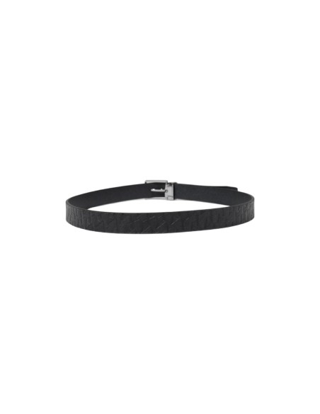 Ceinture clip Armani Exchange noir homme – Style urbain