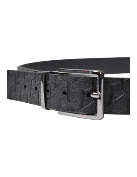 Ceinture clip Armani Exchange noir homme – Style urbain