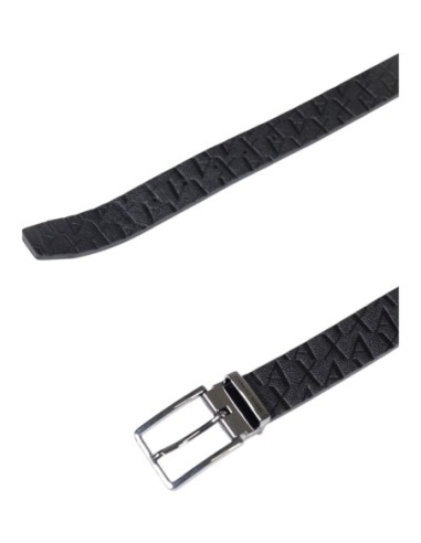 Ceinture clip Armani Exchange noir homme – Style urbain