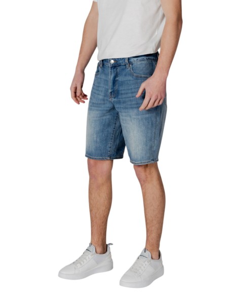 Bermuda bleu homme Armani Exchange coton