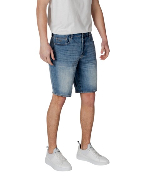 Bermuda bleu homme Armani Exchange coton