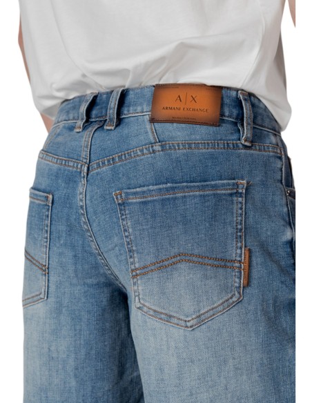 Bermuda bleu homme Armani Exchange coton