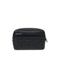 Sac compact Armani Exchange noir femme – Élégance monochrome