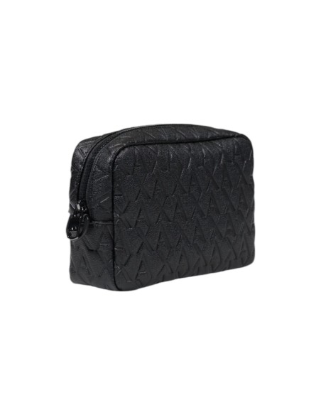 Sac compact Armani Exchange noir femme – Élégance monochrome