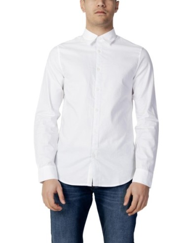 Chemise Armani Exchange blanc homme – Style net