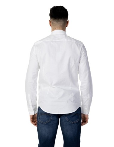 Chemise Armani Exchange blanc homme – Style net