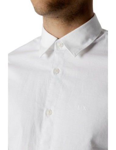 Chemise Armani Exchange blanc homme – Style net