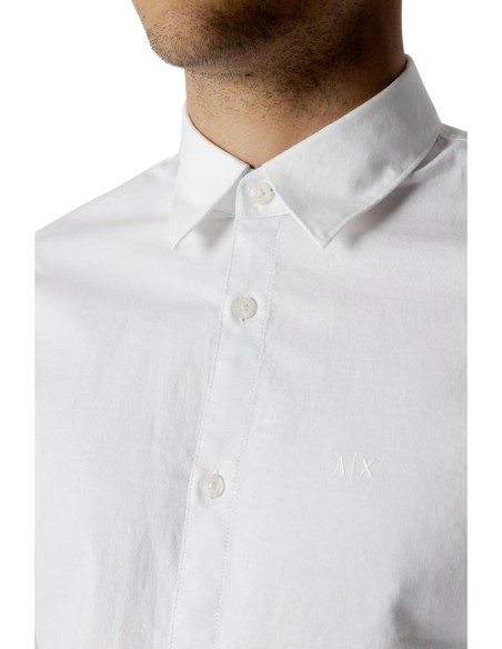 Chemise Armani Exchange blanc homme – Style net