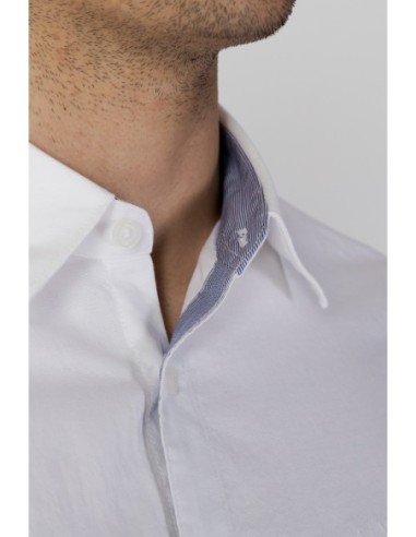 Chemise Armani Exchange blanc homme – Style net