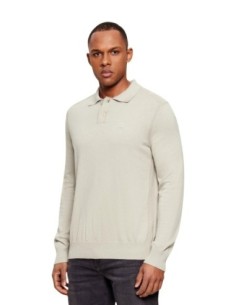 Pull polo Boss beige homme – Style casual chic