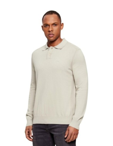 Pull polo Boss beige homme – Style casual chic