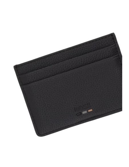 Portefeuille noir homme Boss RAY S CARD