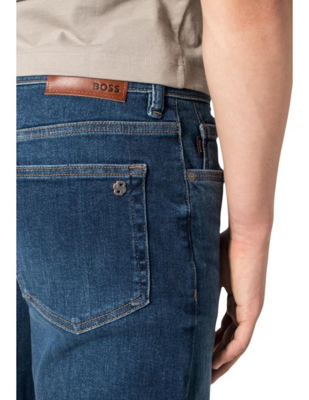 Jeans slim Boss bleu homme – Style ajusté