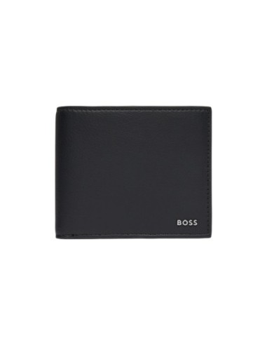 Portefeuille Boss noir homme – Format compact