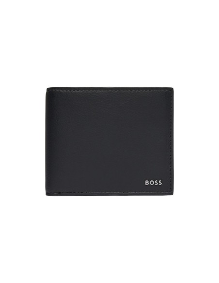 Portefeuille Boss noir homme – Format compact