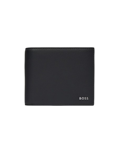 Portefeuille noir homme Boss JACE 4CC