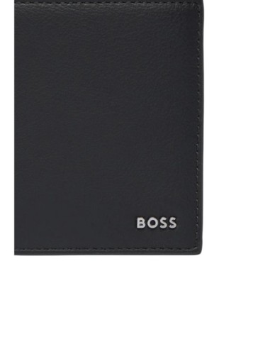 Portefeuille noir homme Boss JACE 4CC