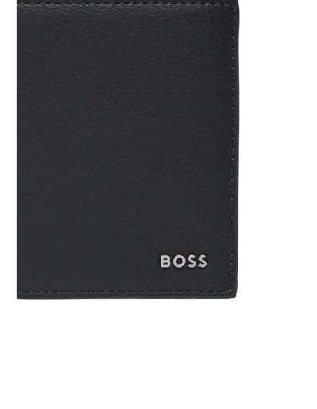 Portefeuille noir homme Boss JACE 4CC