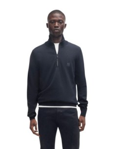 Pull Boss bleu homme – Style essentiel