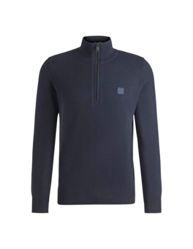 Pull Boss bleu homme – Style essentiel