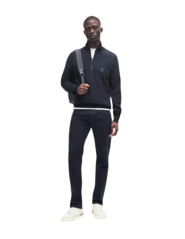 Pull Boss bleu homme – Style essentiel
