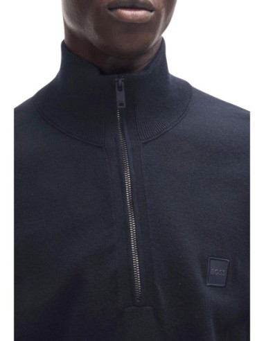 Pull Boss bleu homme – Style essentiel