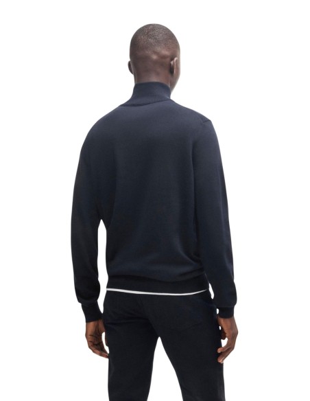 Pull Boss bleu homme – Style essentiel