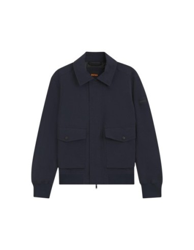 Veste Boss bleu homme – Style structuré