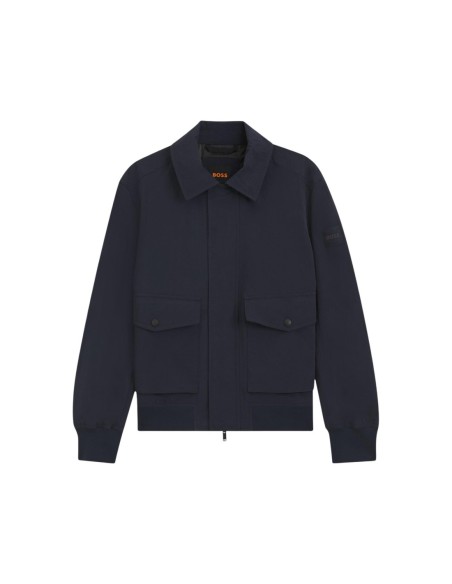 Veste Boss bleu homme – Style structuré