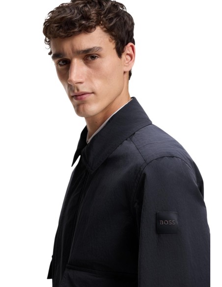Veste Boss bleu homme – Style structuré