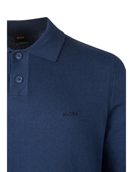 Pull Boss bleu homme – Style polyvalent