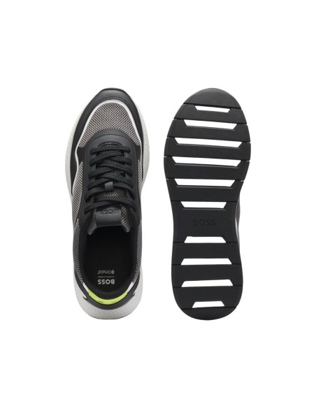Baskets Boss gris homme – Style running