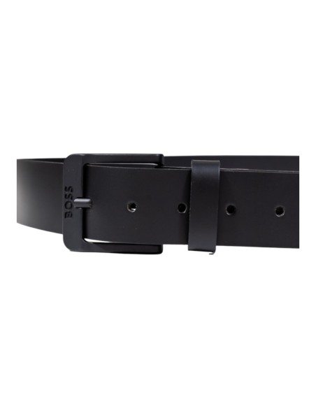 Ceinture cuir Boss noir homme – Style affirmé