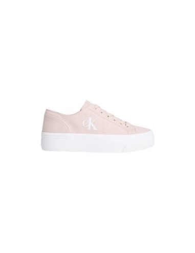 Sneakers roses femme Calvin Klein plateforme