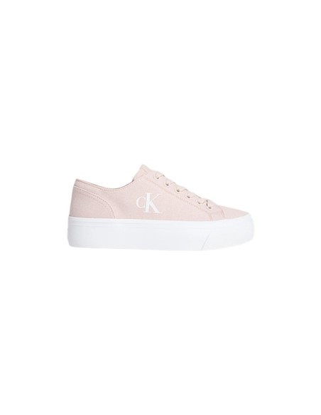 Sneakers roses femme Calvin Klein plateforme