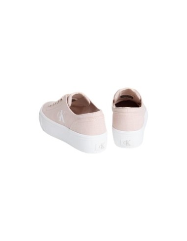 Sneakers roses femme Calvin Klein plateforme