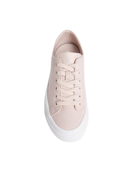Sneakers roses femme Calvin Klein plateforme