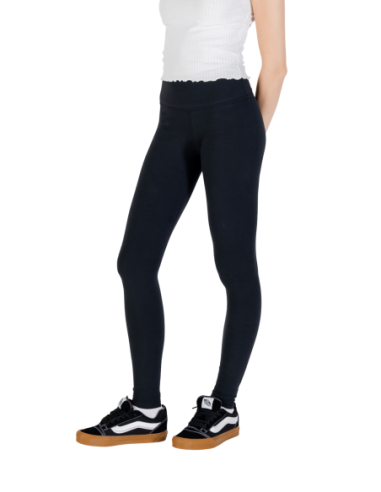 Leggings noirs femme Converse coton stretch