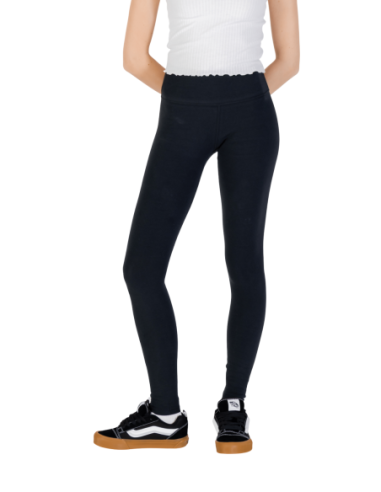 Leggings noirs femme Converse coton stretch