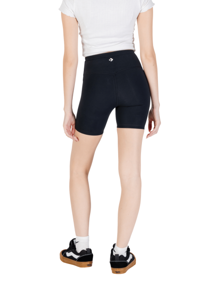 Shorts noirs femme Converse coton stretch