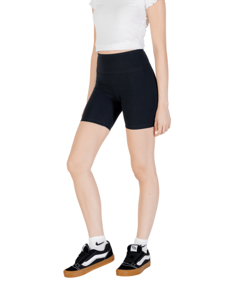 Shorts noirs femme Converse coton stretch