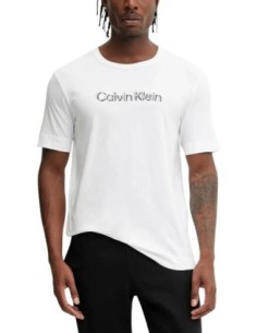 T-shirt blanc homme Calvin Klein Sport imprimé