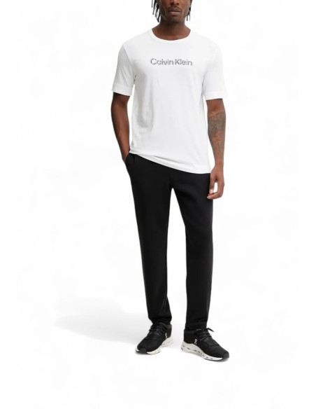 T-shirt blanc homme Calvin Klein Sport imprimé