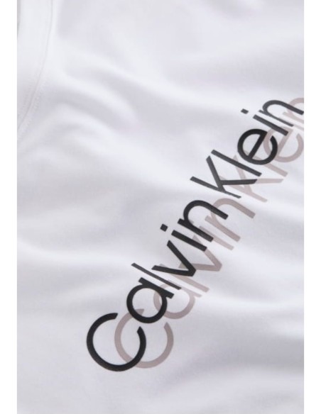 T-shirt blanc homme Calvin Klein Sport imprimé