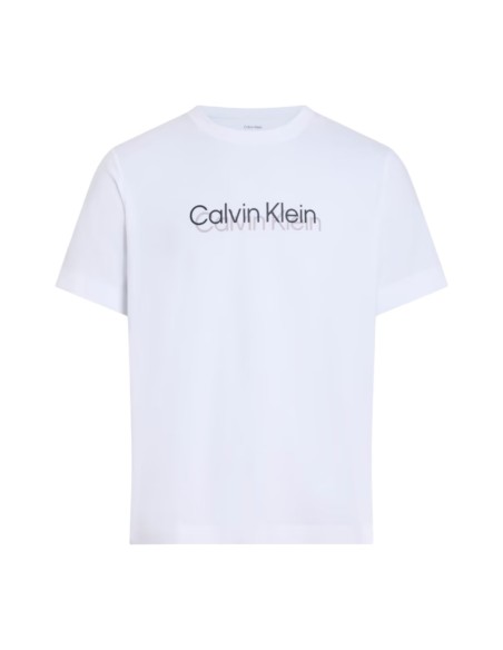 T-shirt blanc homme Calvin Klein Sport imprimé