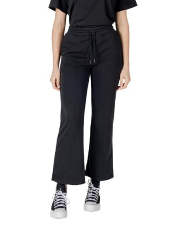 Pantalon noir femme Converse coton