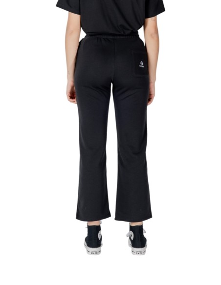 Pantalon noir femme Converse coton