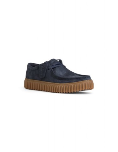 Mocassins cuir Clarks bleu homme – Style intemporel