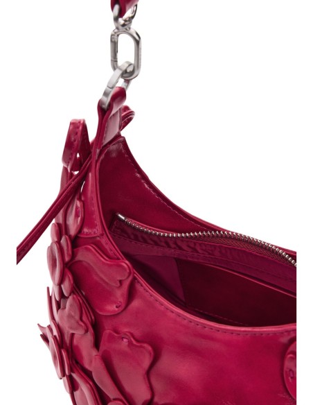 Sac compact Desigual rouge femme – Style vibrant
