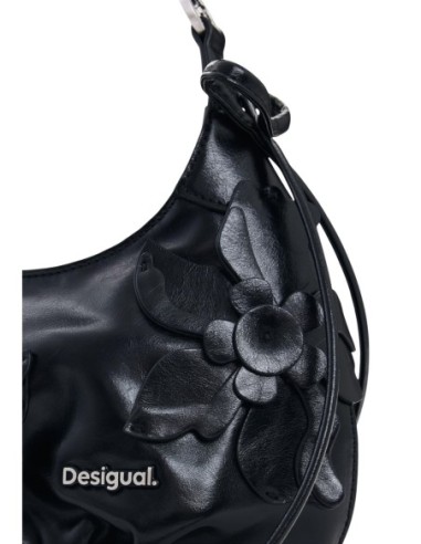 Sac bandoulière noir femme Desigual